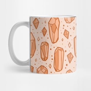 Peach Fuzz Crystals and Gemstones Mug